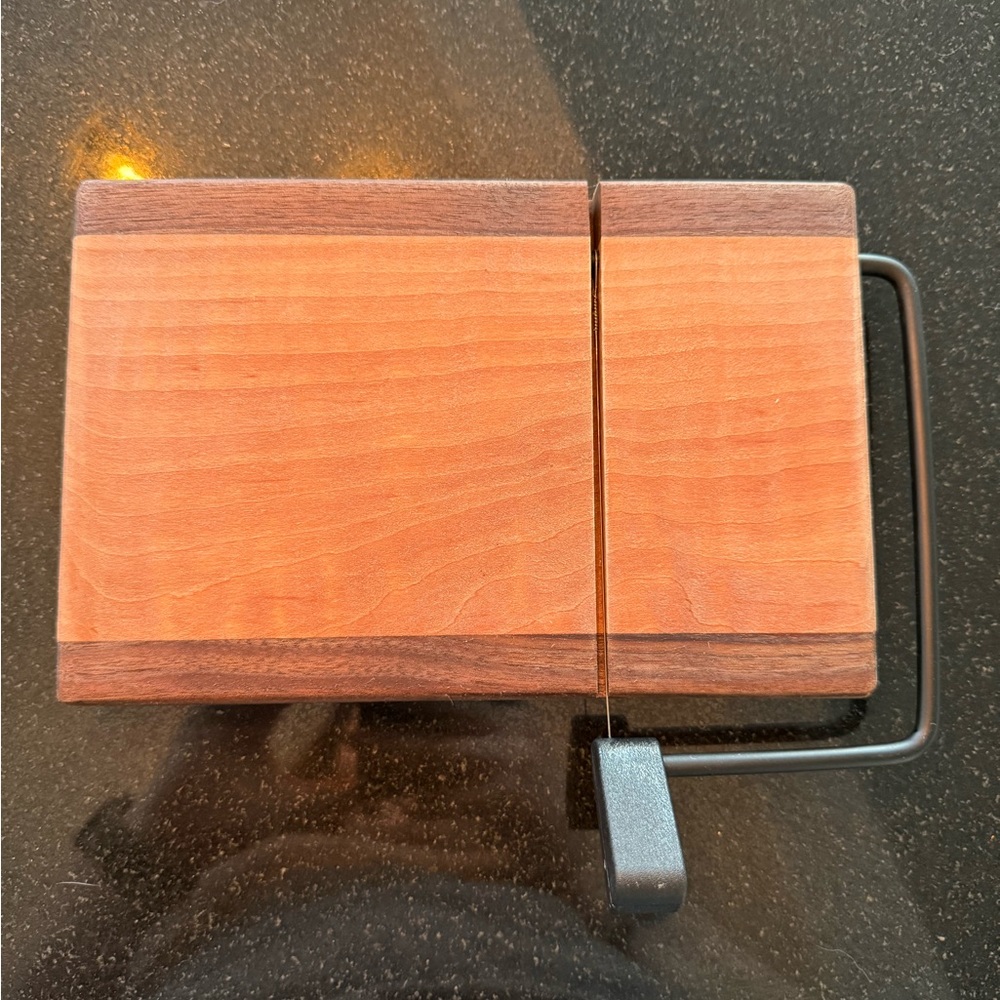 Wooden Cheese Slicer with Wire